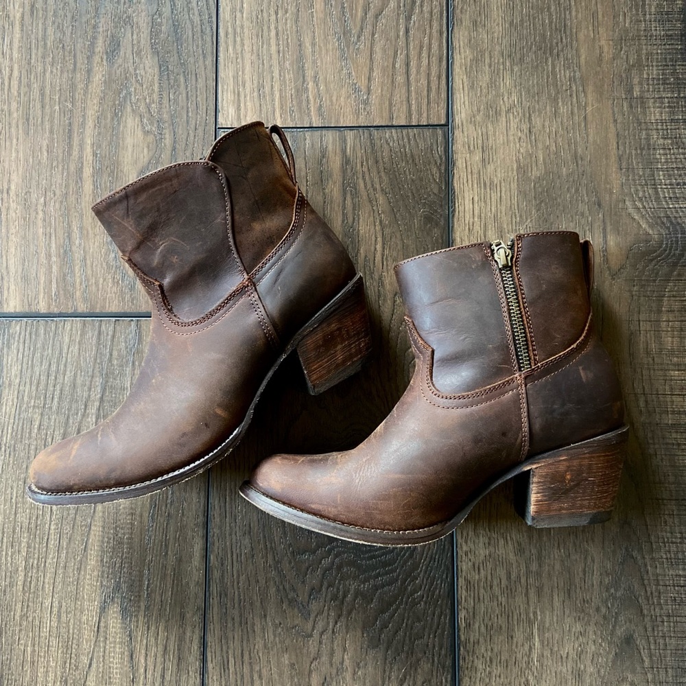 ❗️SOLD❗️Leather Booties